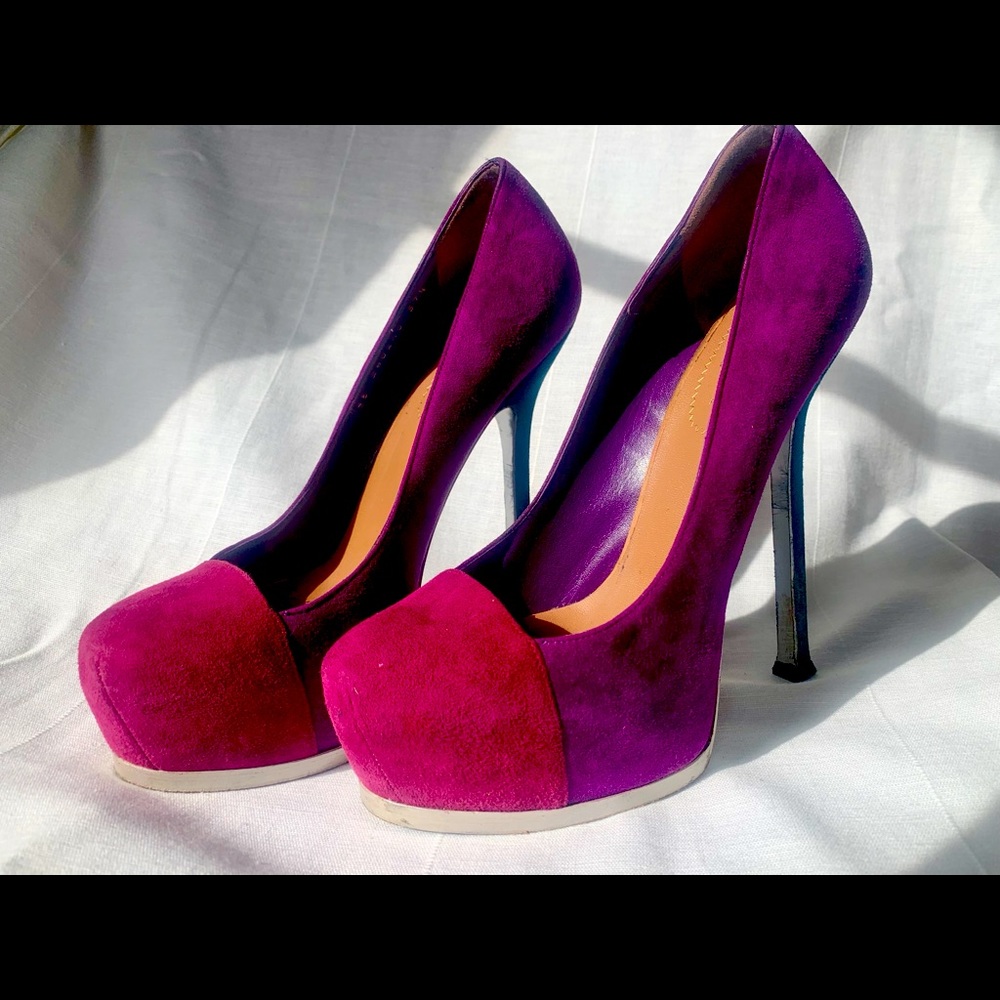 Ysl Classic Multi-Color Pumps 37.5 - image 3